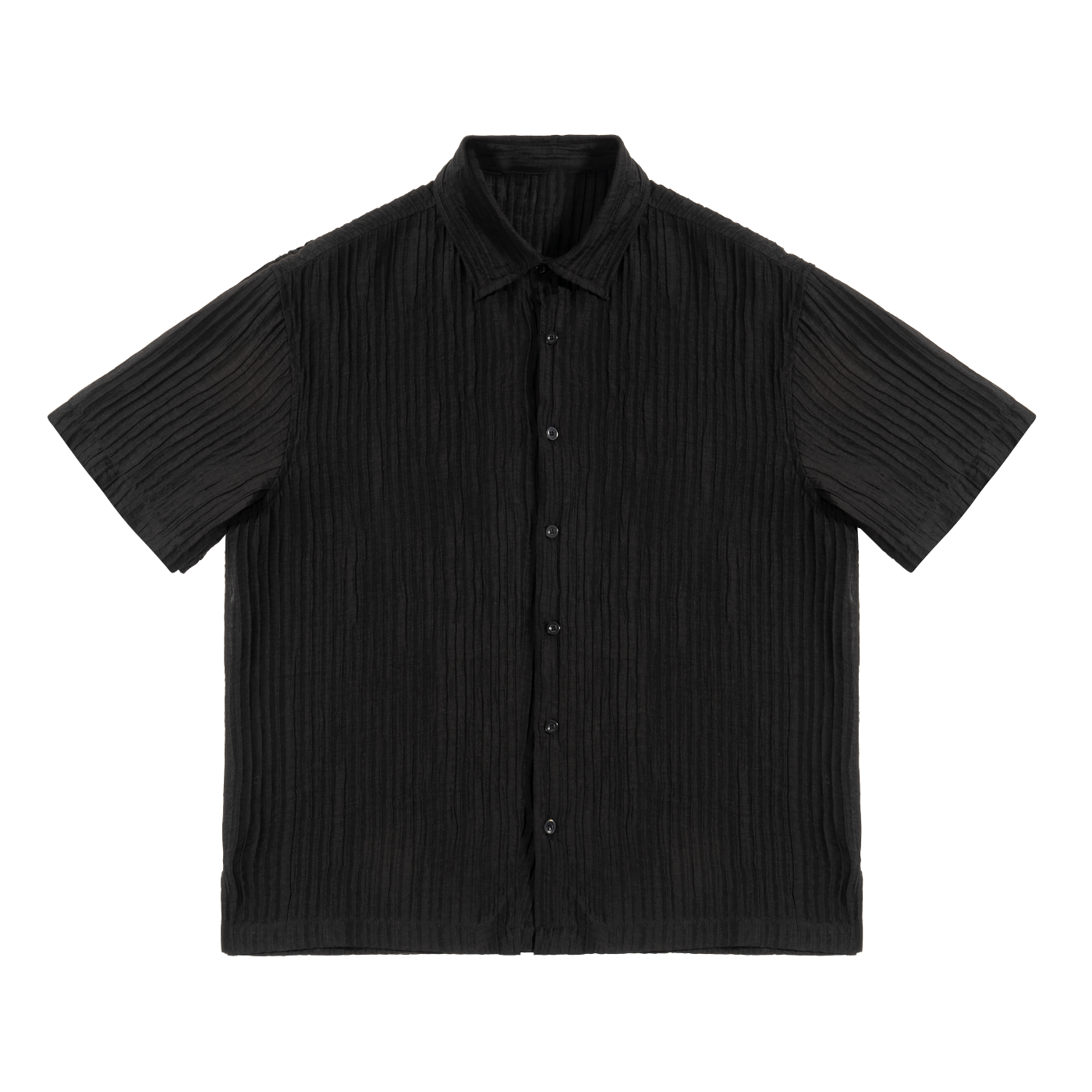 Tencel Jacquard Button Up Shirt