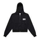 Dance Addict Zip-Up Cropped Hoodie