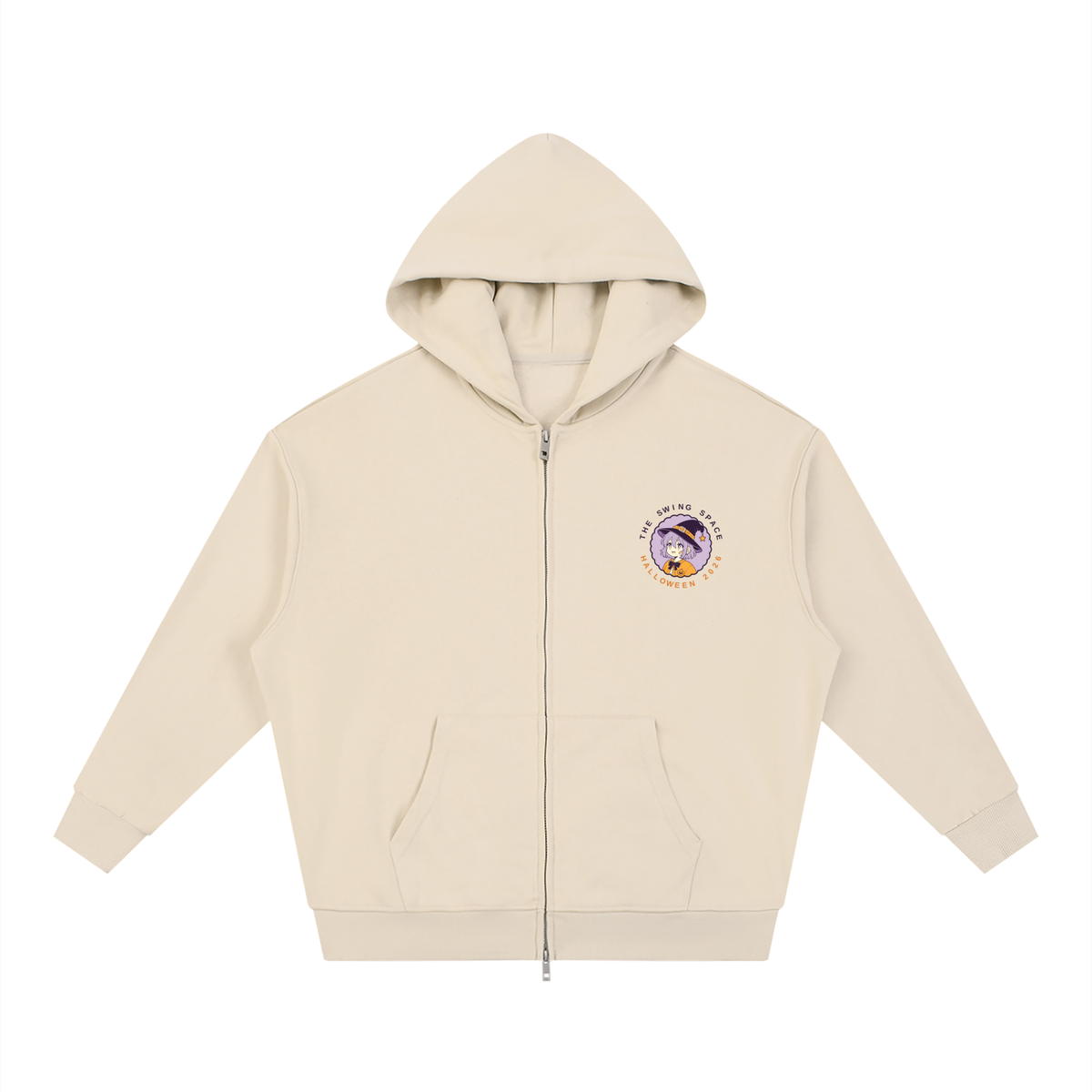 The Swing Space Halloween 2026 Zip Hoodie