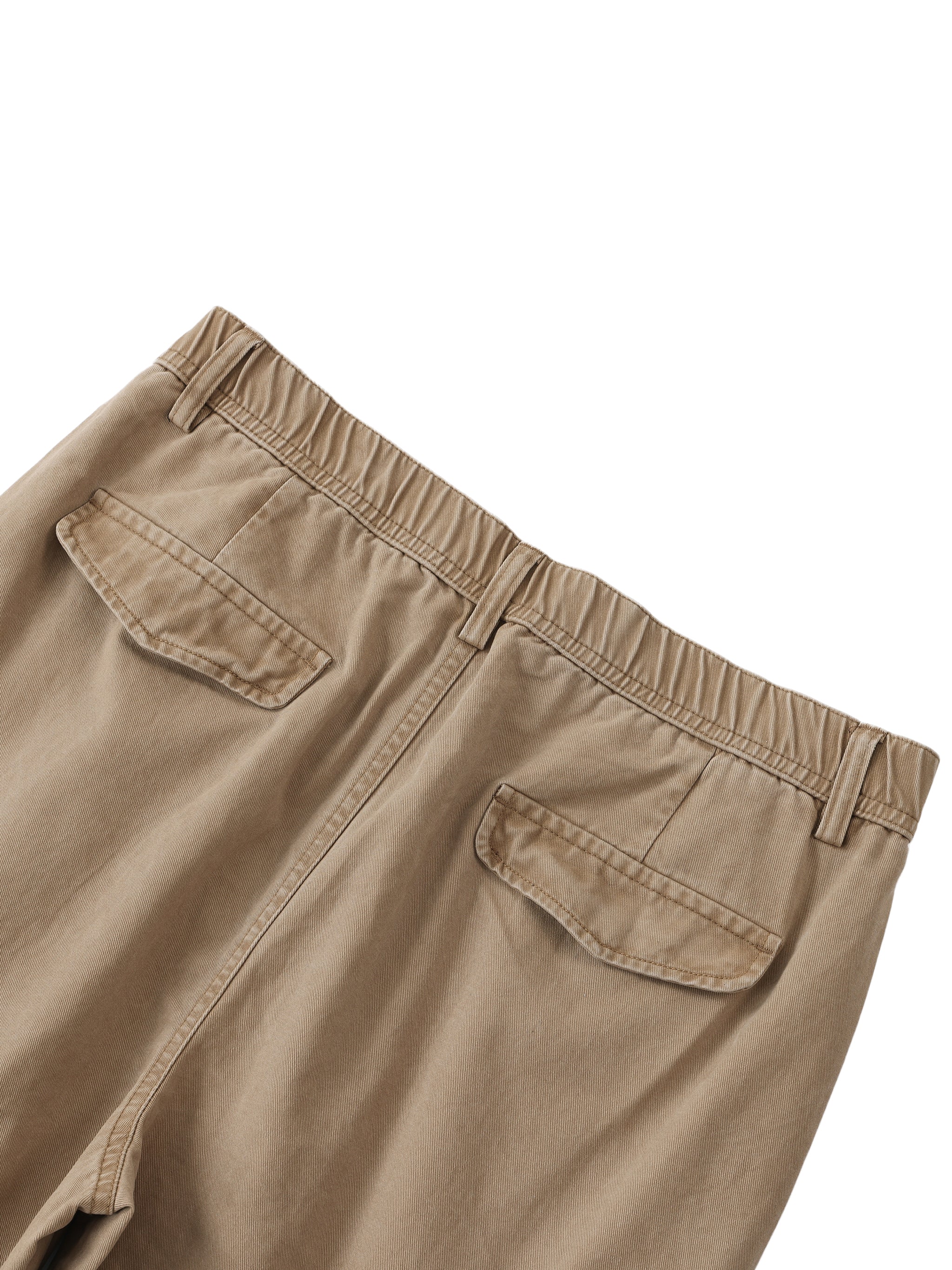 Elastic-Waist Cargo Pants