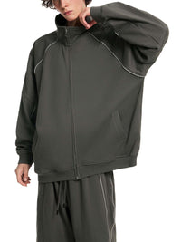 Striped Training Sleeve Jacket