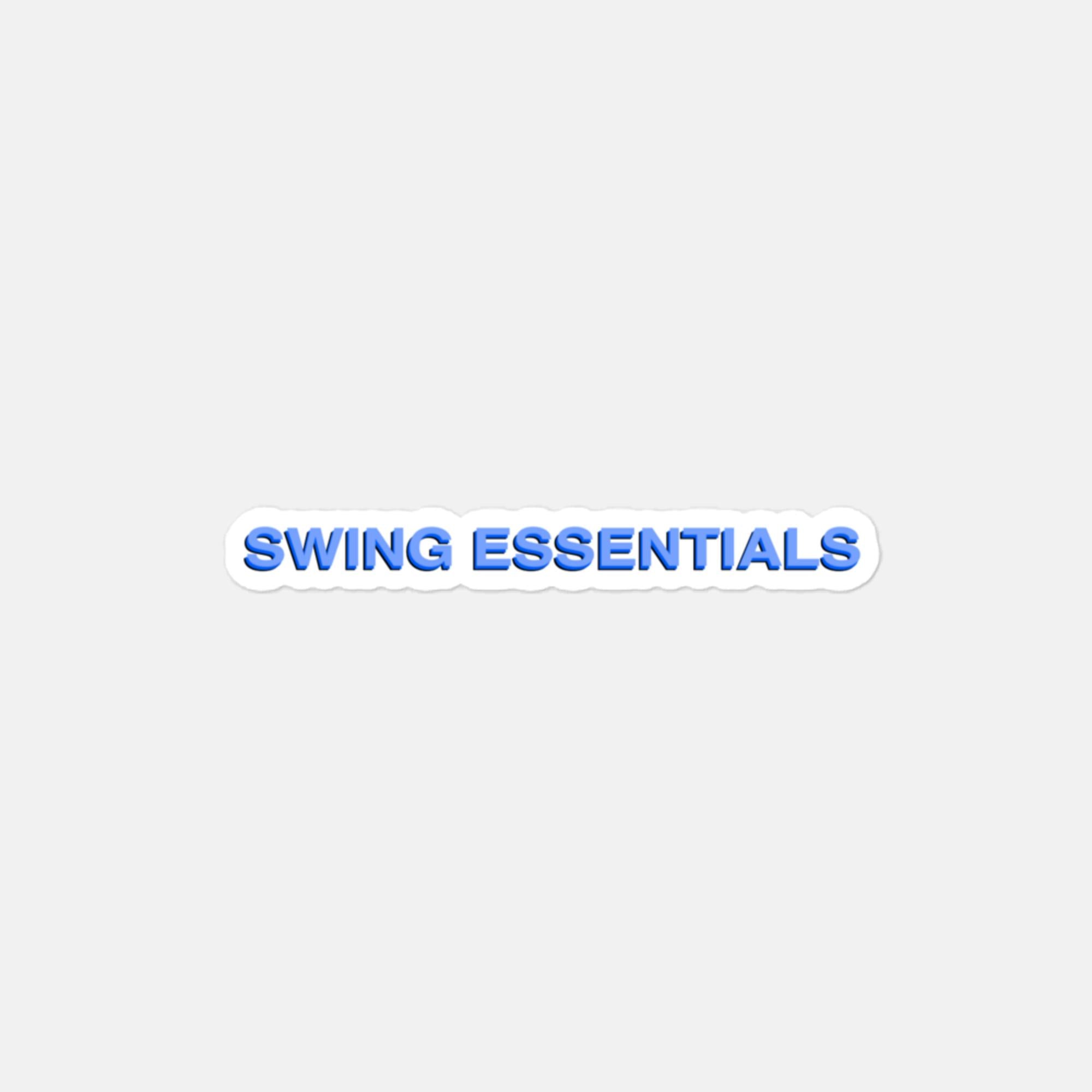 Swing Essentials - Sticker