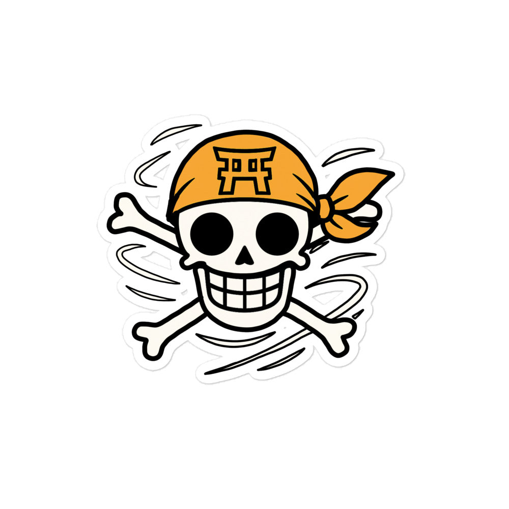 Swing Essentials Jolly Roger Bubble-free stickers