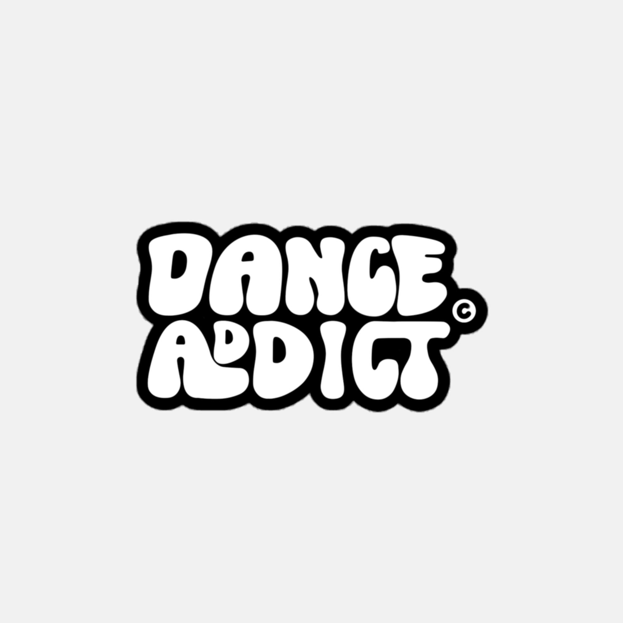Dance Addict Bubble-free stickers