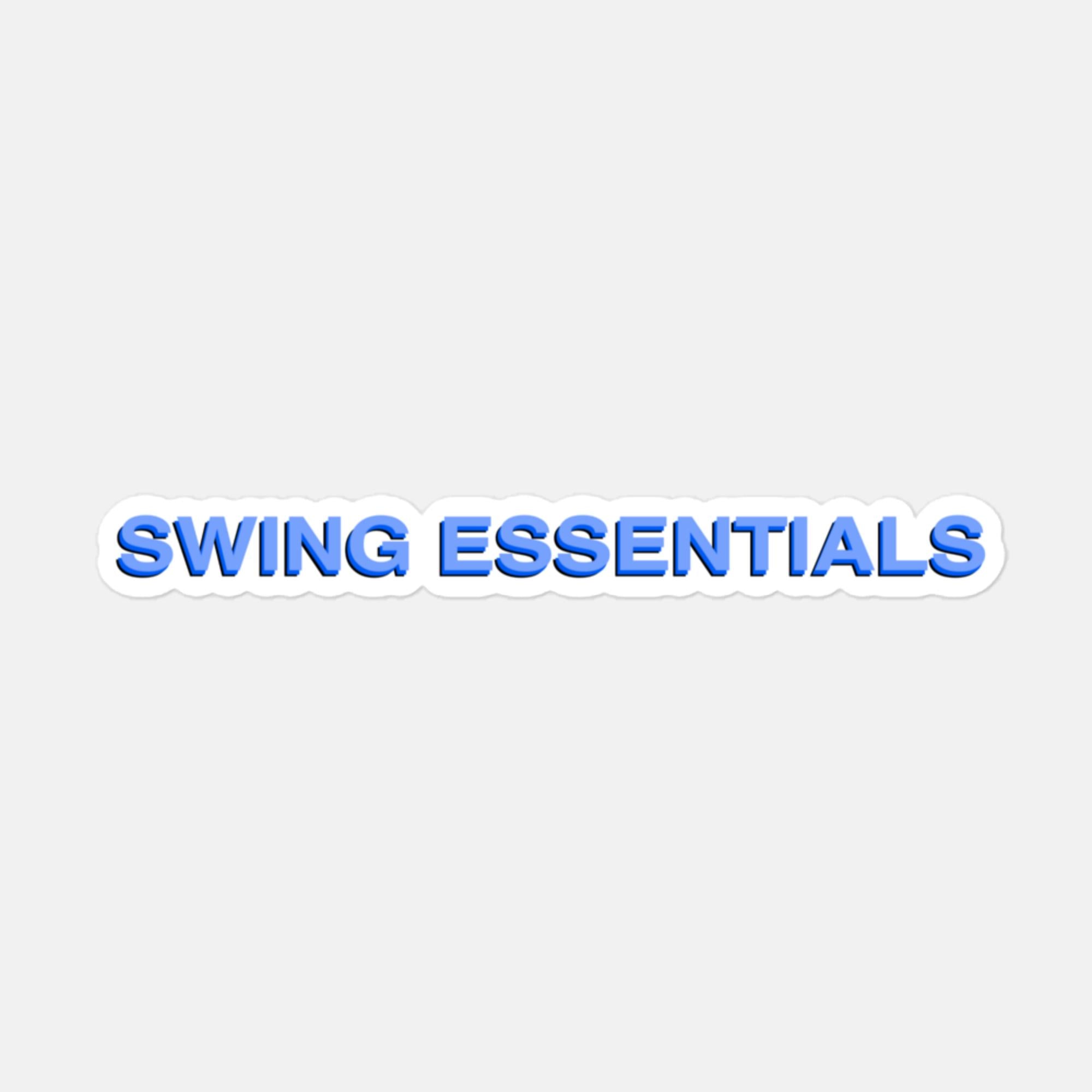Swing Essentials - Sticker