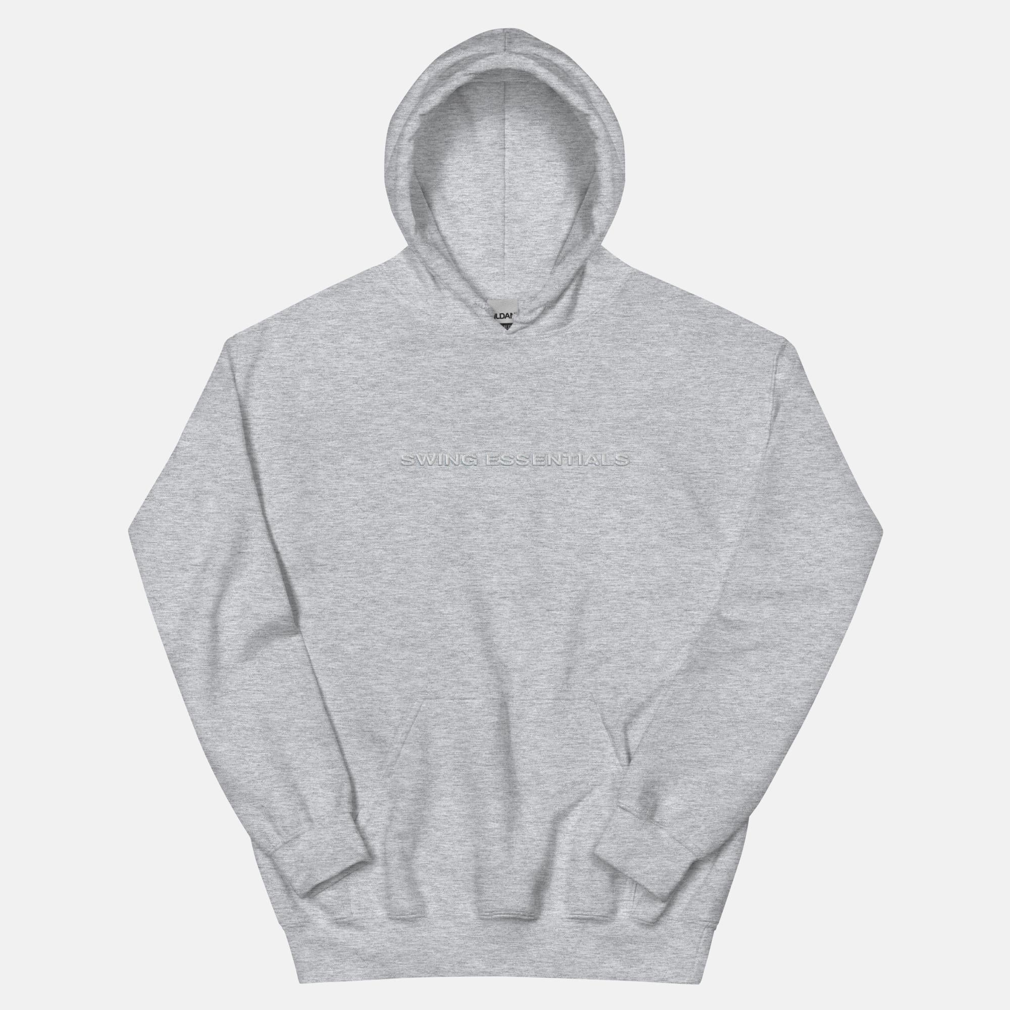 Swing Essentials Minimalist Embroidered Unisex Hoodie