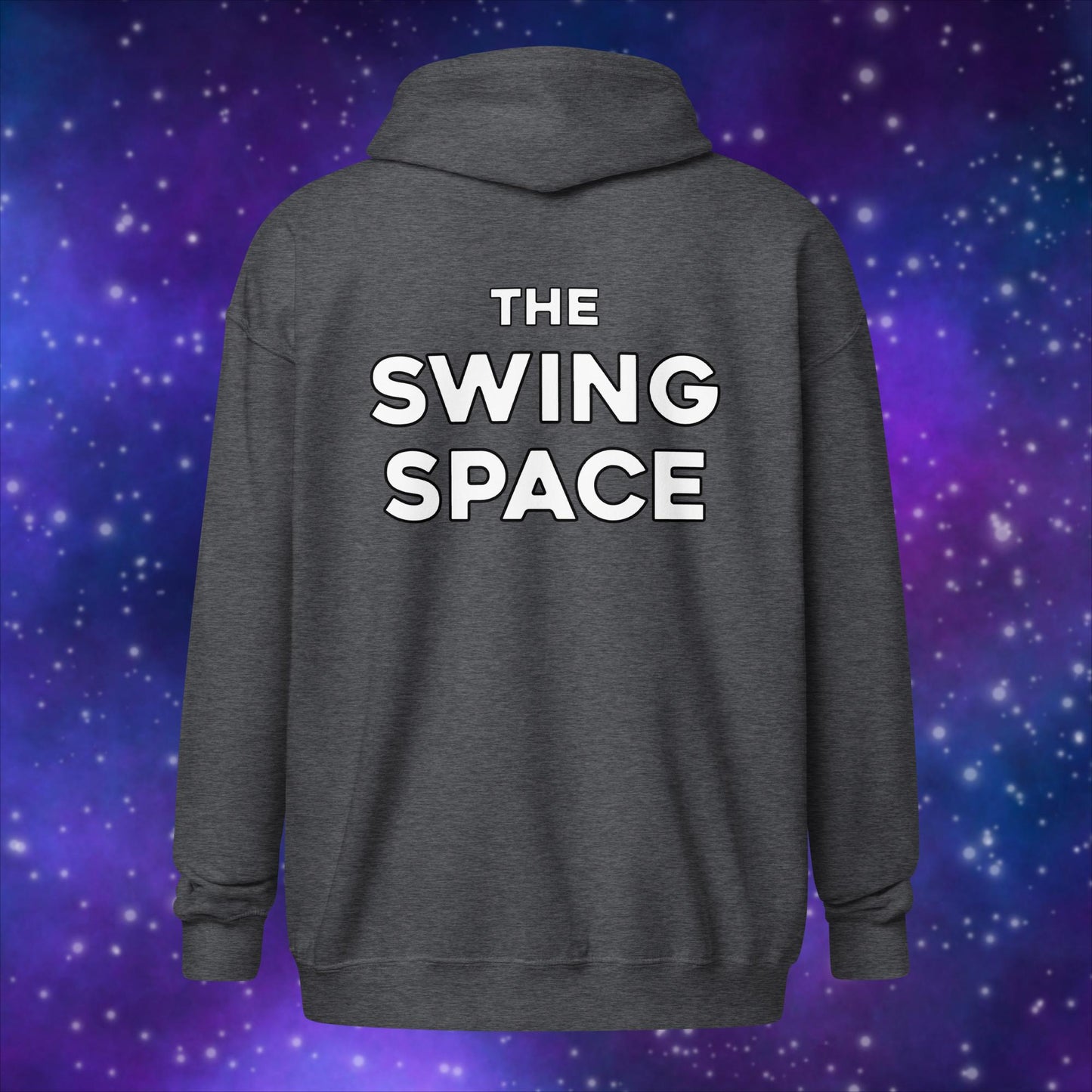 The Swing Space Unisex heavy blend zip hoodie