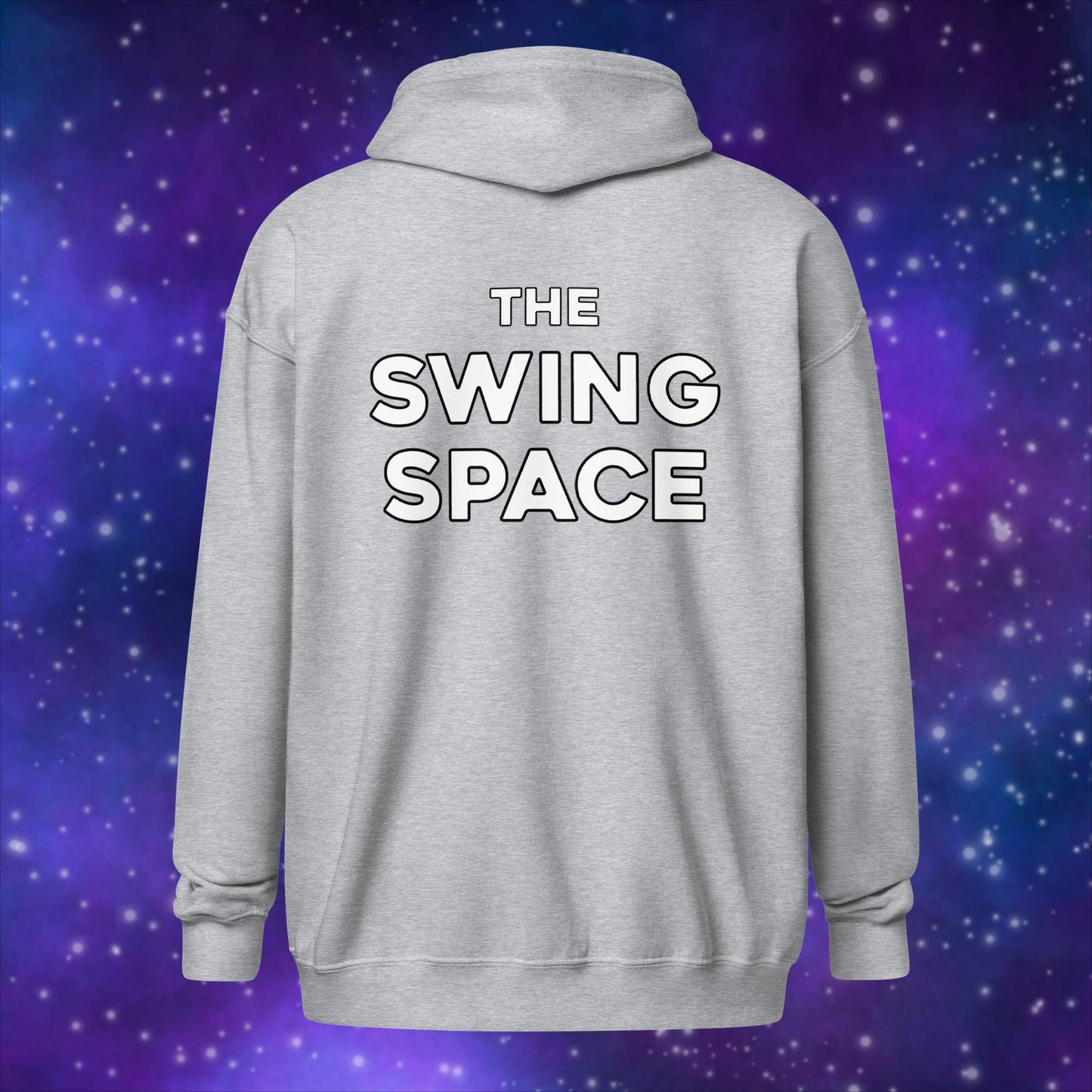 The Swing Space Unisex heavy blend zip hoodie