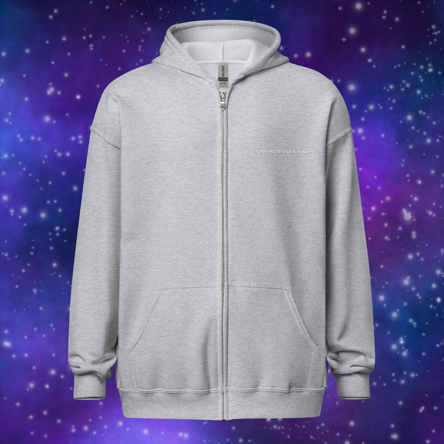 The Swing Space Unisex heavy blend zip hoodie