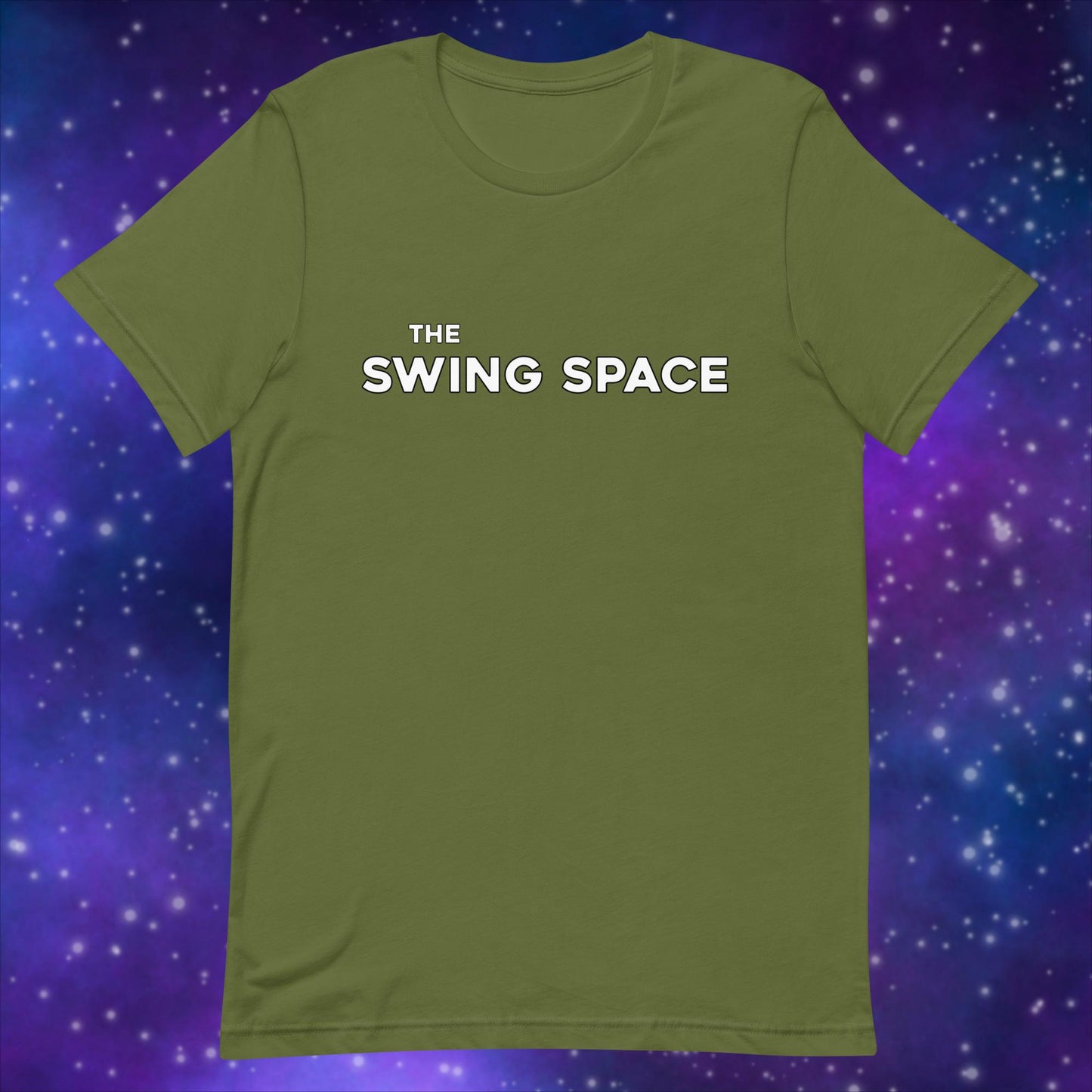 The Swing Space Black and White Unisex t-shirt