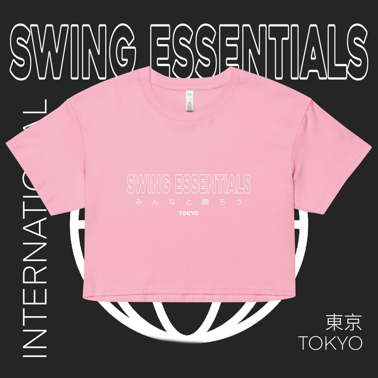 Worldwide "Tokyo" Women’s crop top