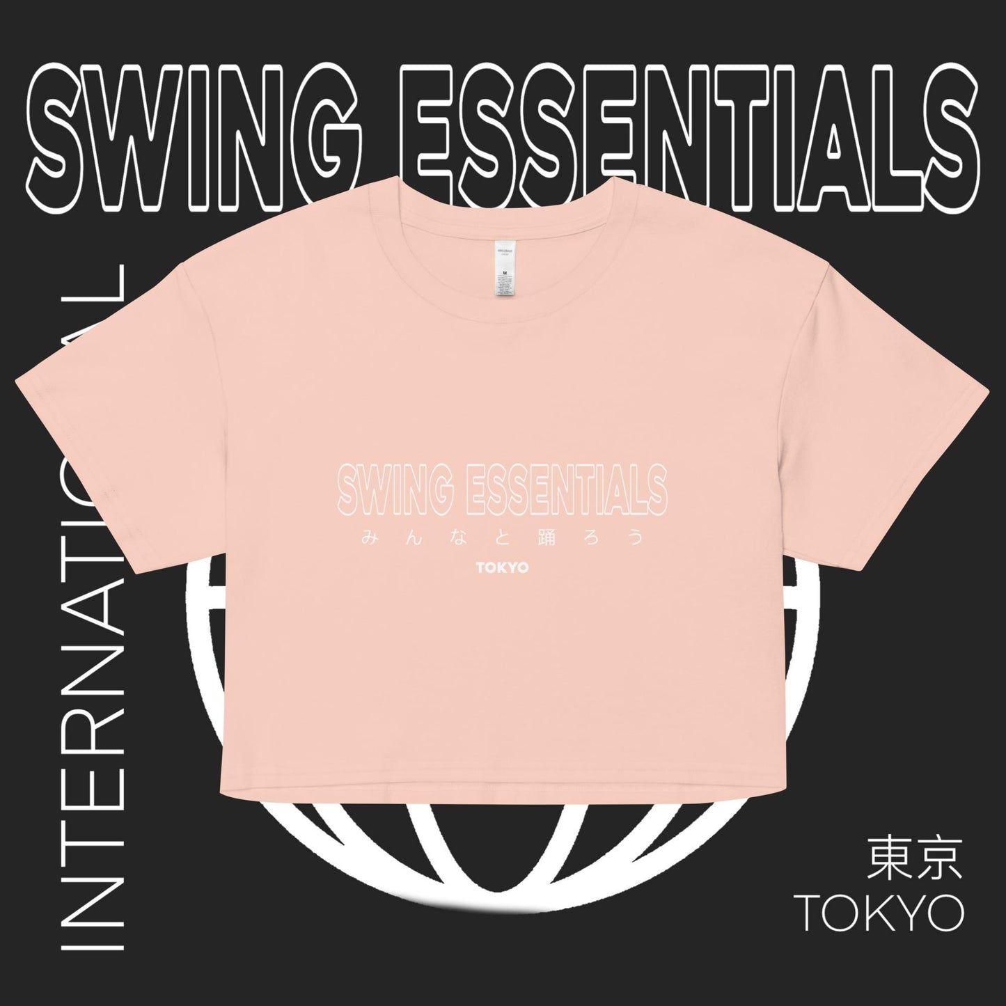 Worldwide "Tokyo" Women’s crop top