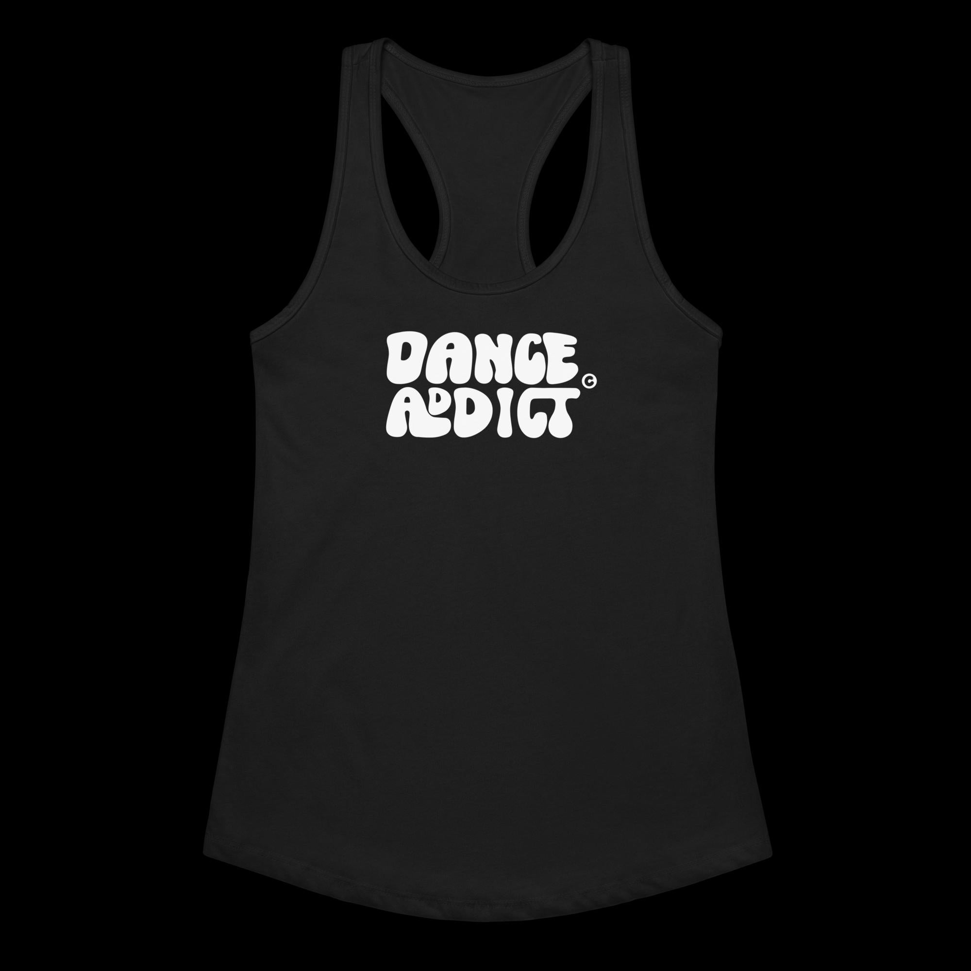 Dance Addict fitted racerback tank top